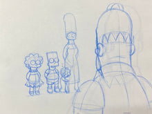 Load image into Gallery viewer, The Simpsons - 2 x Original drawings of The Simpsons Family
