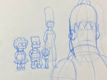 Load image into Gallery viewer, The Simpsons - 2 x Original drawings of The Simpsons Family
