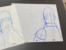 Load image into Gallery viewer, The Simpsons - 2 x Original drawings of The Simpsons Family
