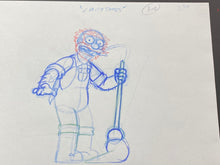 Load image into Gallery viewer, The Simpsons - Original drawing of Willie McDougal
