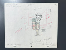 Load image into Gallery viewer, Laurel and Hardy (1966) - Original drawing of Laurel
