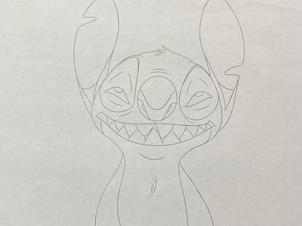 Lilo & Stitch (Walt Disney, 2002) - Original Animation Drawing of Stitch, big size