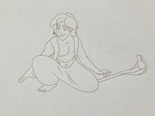 Load image into Gallery viewer, Aladdin (Walt Disney, 1992) - Original Animation Drawing of Aladdin
