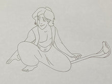 Load image into Gallery viewer, Aladdin (Walt Disney, 1992) - Original Animation Drawing of Aladdin
