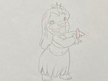 Load image into Gallery viewer, Lilo &amp; Stitch (Walt Disney, 2002) - Original Animation Drawing of Lilo
