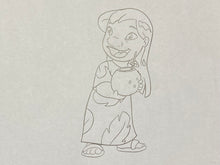 Load image into Gallery viewer, Lilo &amp; Stitch (Walt Disney, 2002) - Original Animation Drawing of Lilo
