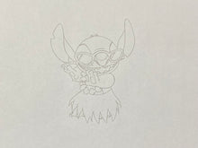 Load image into Gallery viewer, Lilo &amp; Stitch (Walt Disney, 2002) - Original Animation Drawing of Stitch
