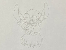 Load image into Gallery viewer, Lilo &amp; Stitch (Walt Disney, 2002) - Original Animation Drawing of Stitch
