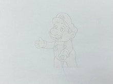 Load image into Gallery viewer, The Super Mario Bros. Super Show! (1989) - Original Animation Drawing of Mario
