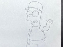 Load image into Gallery viewer, The Simpsons - Original drawing of Bart Simpson
