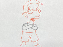 Load image into Gallery viewer, The Simpsons - Original drawing of Milhouse Van Houten
