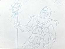 Load image into Gallery viewer, He-Man and the Masters of the Universe - Original drawing of Skeletor, set of 2
