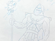 Load image into Gallery viewer, He-Man and the Masters of the Universe - Original drawing of Skeletor, set of 2
