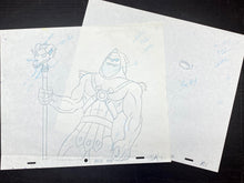 Load image into Gallery viewer, He-Man and the Masters of the Universe - Original drawing of Skeletor, set of 2
