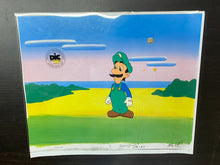 Load image into Gallery viewer, The Super Mario Bros. Super Show! (1989) - Original Animation Cel of Luigi
