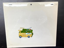 Load image into Gallery viewer, Teenage Mutant Ninja Turtles (1987 TV series) - Original animation cel of Party Wagon
