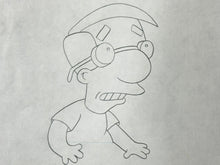 Load image into Gallery viewer, The Simpsons - Original drawing of Milhouse Van Houten
