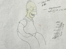Load image into Gallery viewer, The Simpsons - Original drawing of Homer Simpson
