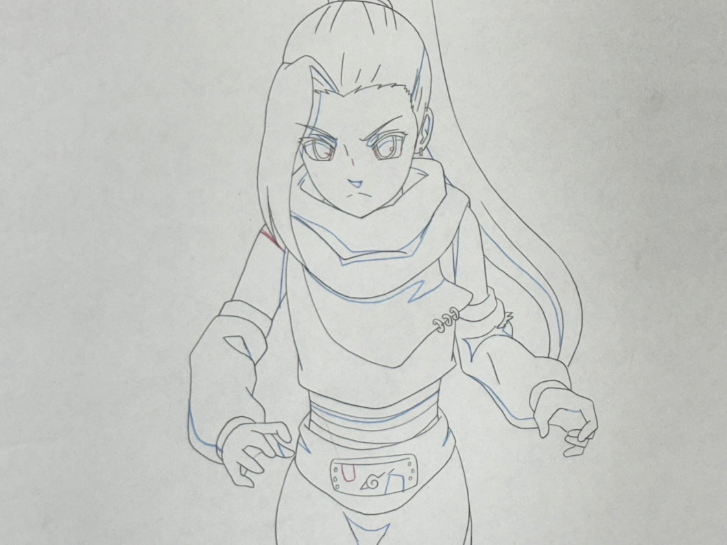 Naruto: Shippuden (2007) - Original animation drawing of Ino Yamanaka