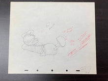 Load image into Gallery viewer, Officer Duck (Walt Disney, 1939) - Donald Duck Animation Drawing
