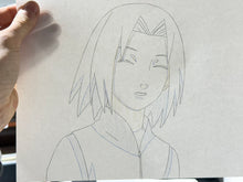 Load image into Gallery viewer, Naruto - Original drawing of Sakura Haruno, in color
