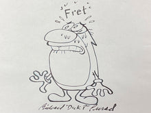 Load image into Gallery viewer, The Ren &amp; Stimpy Show - Original Concept drawing from Spümcø, signed by an animator
