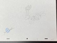 Load image into Gallery viewer, The Ren &amp; Stimpy Show - Original animation drawing from Spümcø, signed by an animator
