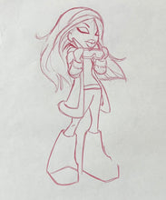 Load image into Gallery viewer, BRATZ - Yasmine Production Animation Drawing (2003)
