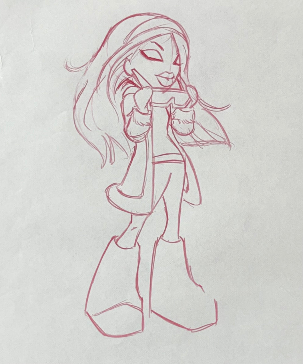 BRATZ - Yasmine Production Animation Drawing (2003)