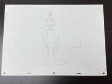 Load image into Gallery viewer, Looney Tunes - Original drawing of Daffy Duck (XL big size)
