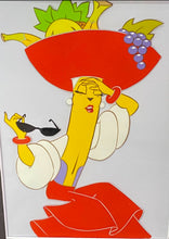Load image into Gallery viewer, Chiquita Banana - TV Commercial Production Cel (1970s) frammed, rare!
