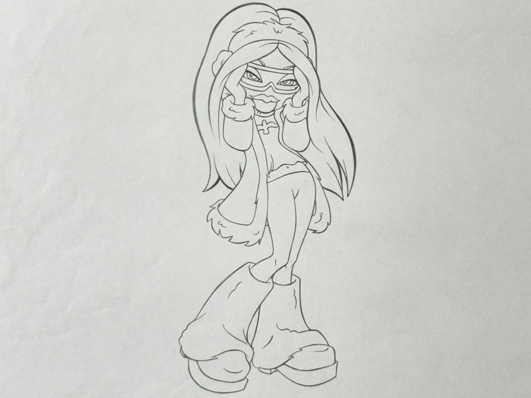 BRATZ - Yasmine Production Animation Drawing (2003)