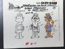 Load image into Gallery viewer, Alvin and the Chipmunks (1983 TV series) - Original animation model cel
