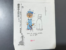 Load image into Gallery viewer, Alvin and the Chipmunks (1983 TV series) - Original animation model cel
