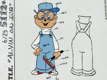 Load image into Gallery viewer, Alvin and the Chipmunks (1983 TV series) - Original animation model cel
