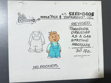Load image into Gallery viewer, Alvin and the Chipmunks (1983 TV series) - Original animation model cel
