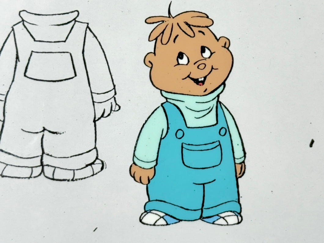 Alvin and the Chipmunks (1983 TV series) - Original animation model cel