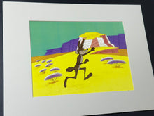 Load image into Gallery viewer, Looney Tunes - Original animation cel of Wile E. Coyote, Framed
