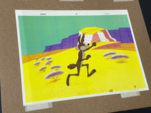 Load image into Gallery viewer, Looney Tunes - Original animation cel of Wile E. Coyote, Framed
