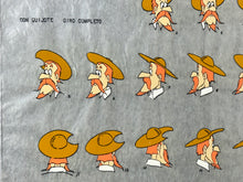 Load image into Gallery viewer, Don Quijote de La Mancha (1979) - Original animation model cel of Don Quijote
