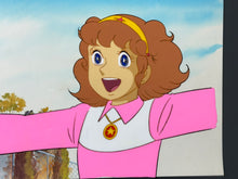 Load image into Gallery viewer, Lalabel, the Magical Girl (1981) - Original animation cel with painted background
