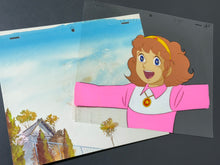 Load image into Gallery viewer, Lalabel, the Magical Girl (1981) - Original animation cel with painted background
