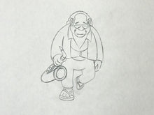 Load image into Gallery viewer, The Simpsons - Original drawing of Bleeding Gums Murphy
