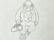 Load image into Gallery viewer, The Simpsons - Original drawing of Bleeding Gums Murphy
