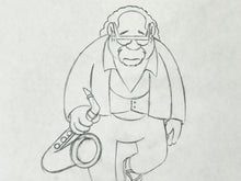Load image into Gallery viewer, The Simpsons - Original drawing of Bleeding Gums Murphy
