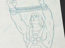 Load image into Gallery viewer, He-Man and the Masters of the Universe - Original drawing of He-Man
