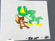 Load image into Gallery viewer, Tom and Jerry - Original animation cel and drawing of Jerry
