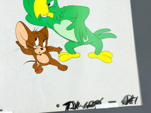 Load image into Gallery viewer, Tom and Jerry - Original animation cel and drawing of Jerry
