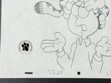 Load image into Gallery viewer, Garfield - Original animation drawing, with studio stamp
