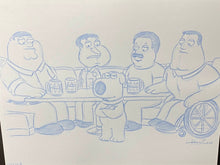 Load image into Gallery viewer, Family Guy - Lay Out drawing, made by Todd Aaron Smith (certificated)

